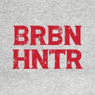 Bourbon Hunter - whiskey label gift, Bourbon lover gifts - Bourbon shirt - Red Bourbon T-Shirt